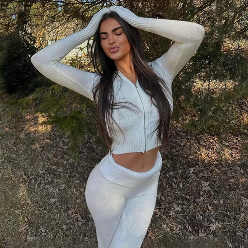 Viral Knitted Two Piece