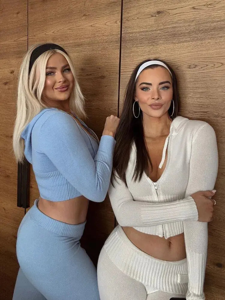 Viral Knitted Two Piece