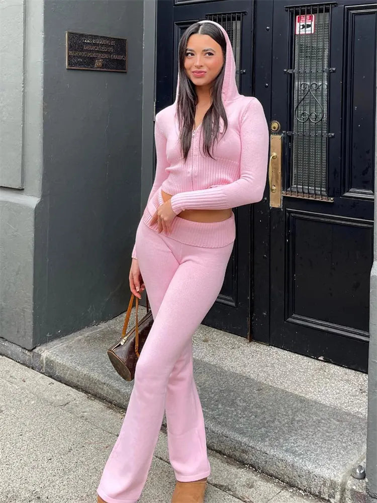 Viral Knitted Two Piece