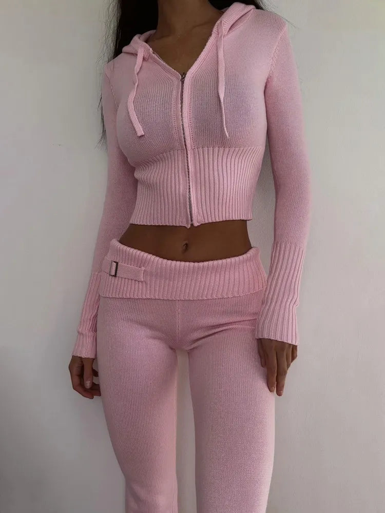 Viral Knitted Two Piece